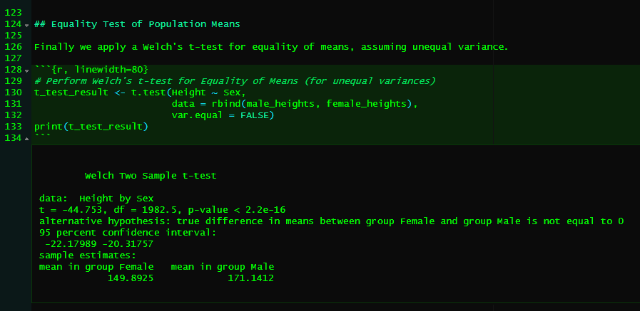 Hypothesis Testing in R